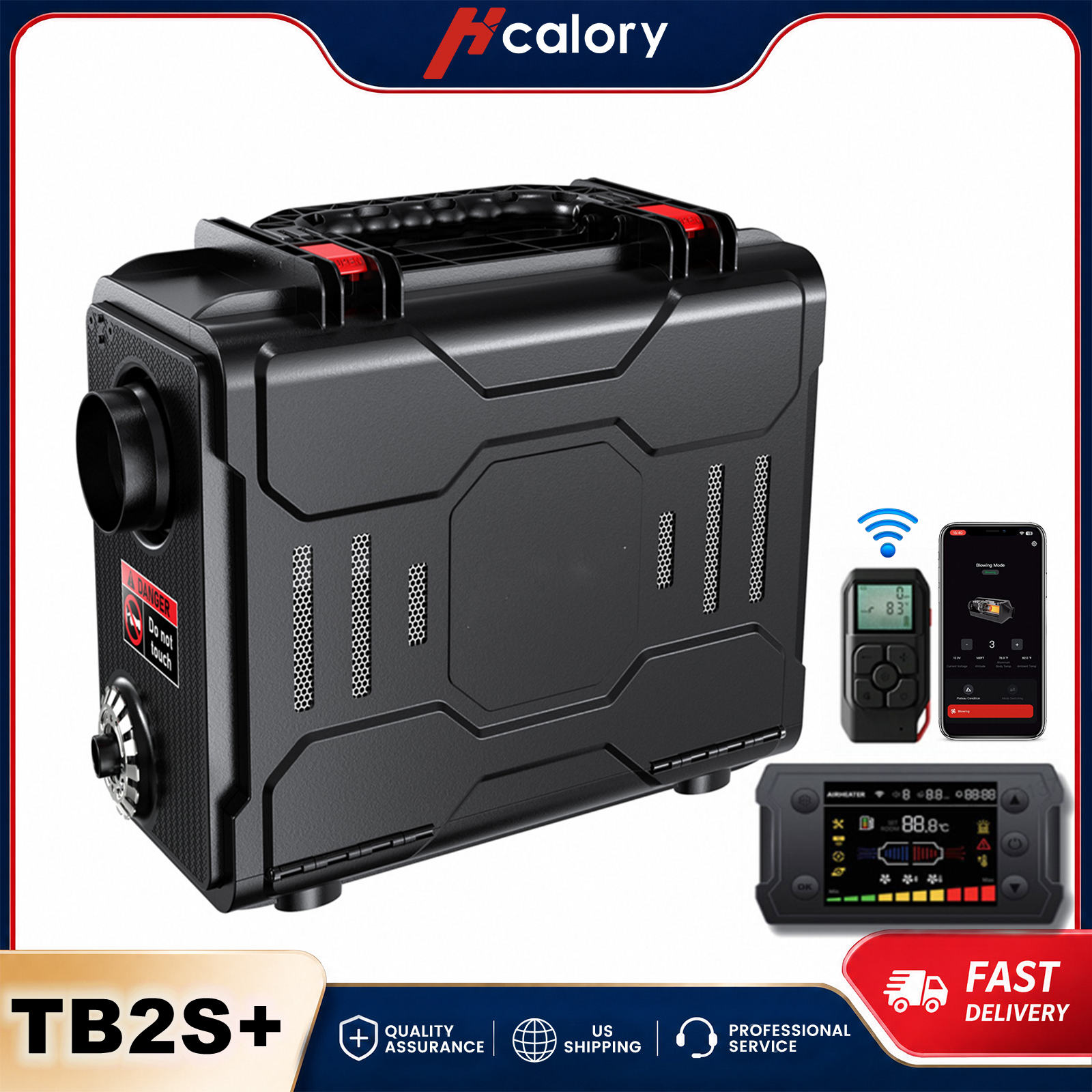 Fishing Camera - Hcalory TB2S+ 8KWディーゼルヒーター 6Lツールボックス 2S Plus