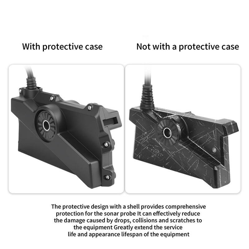 Fish Finder Case - 2025年新型水中魚群探知機ホルダー プローブ保護カバー Garmin Livescope LVS34用