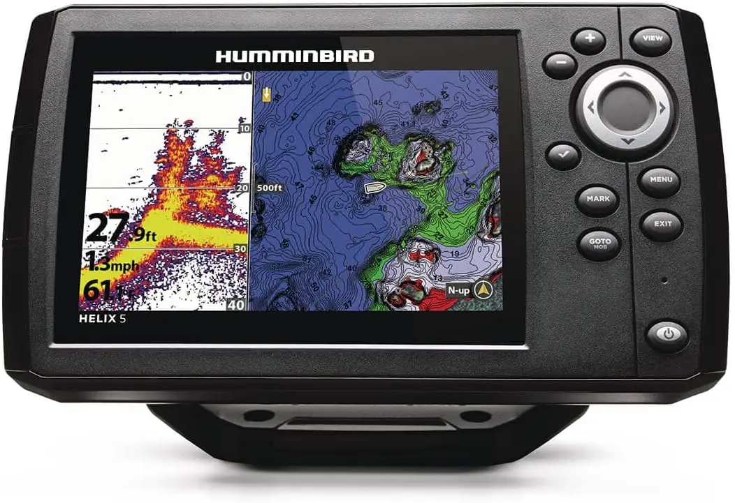 ハミンバード 411660-1 ヘリックス 5 チャープ G - Fish Finder Transducer のレビューと価格