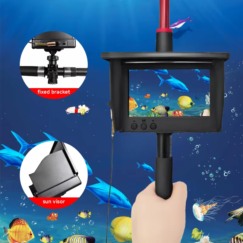 Dodosee ハンドヘルド 1080P 魚群探知機、4.3 - Fishing Depth Finder のレビューと価格