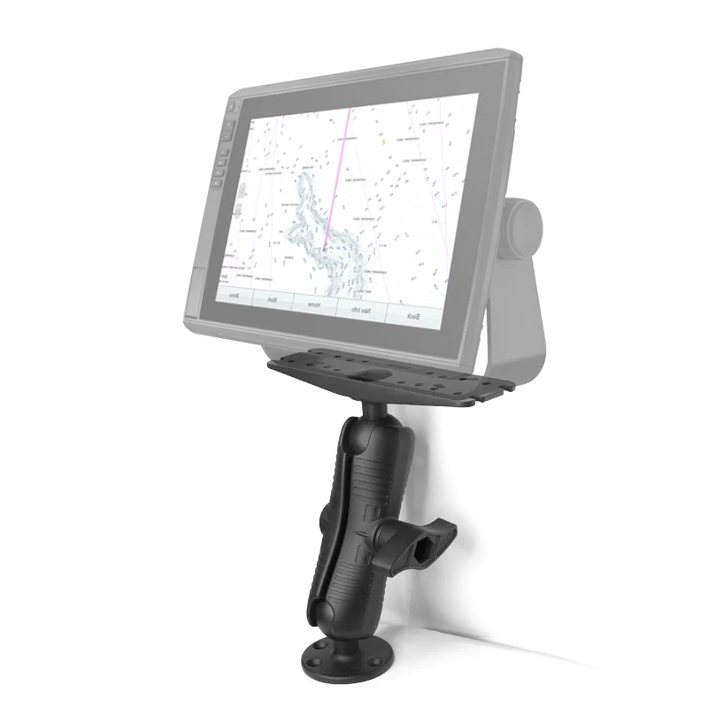 2.25インチ 最大21cm ユニバーサル魚群探知機マウント - Fish Finder Mount のレビューと価格
