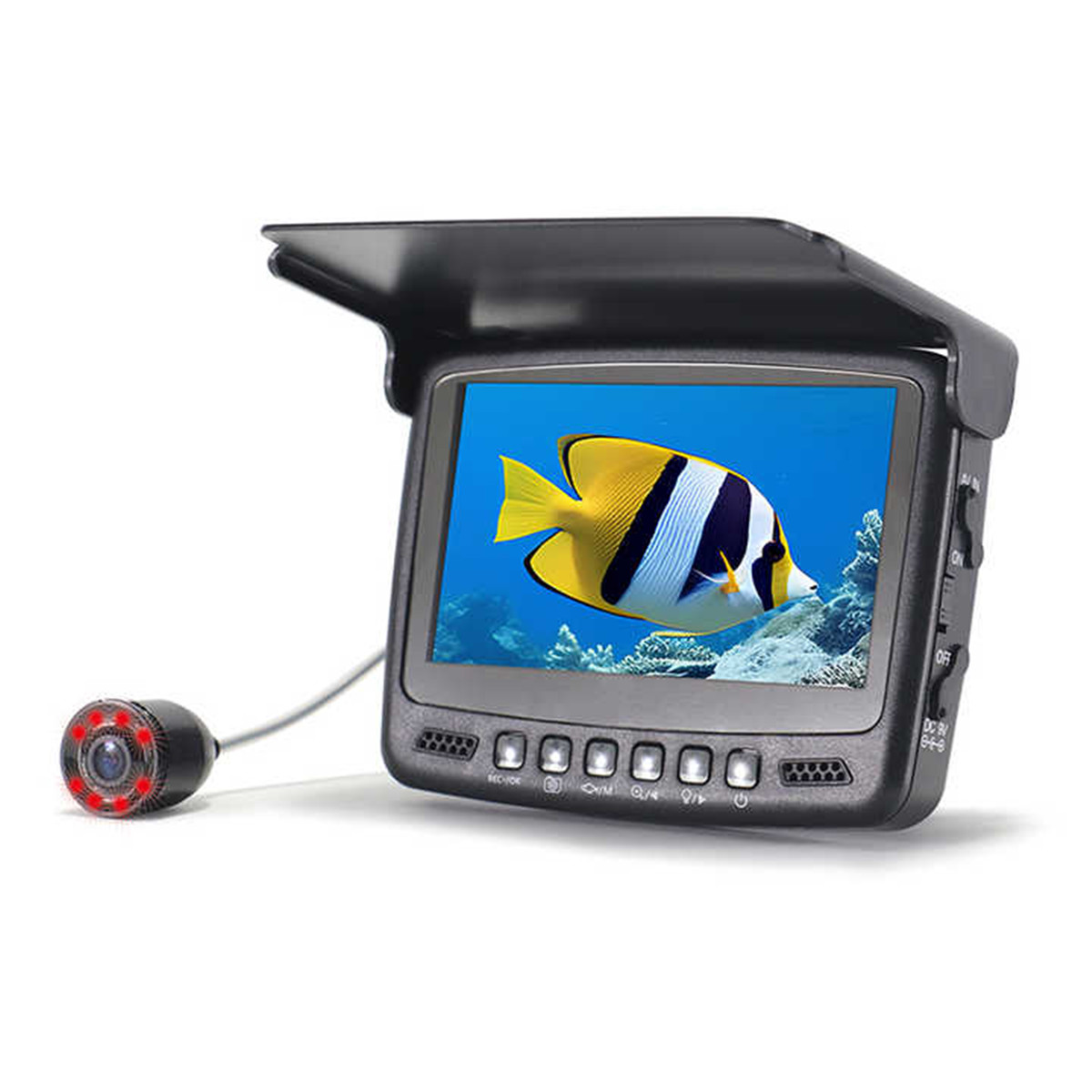 4.3 インチ画面水中 15/30 メートル氷釣りカメラ D - Fishing Camera のレビューと価格