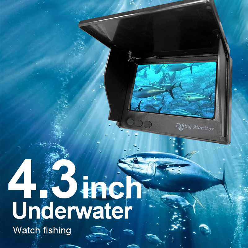 水中釣りカメラ 1080P HD カメラ赤外線ライトポータブ - Fishing Depth Finder のレビューと価格